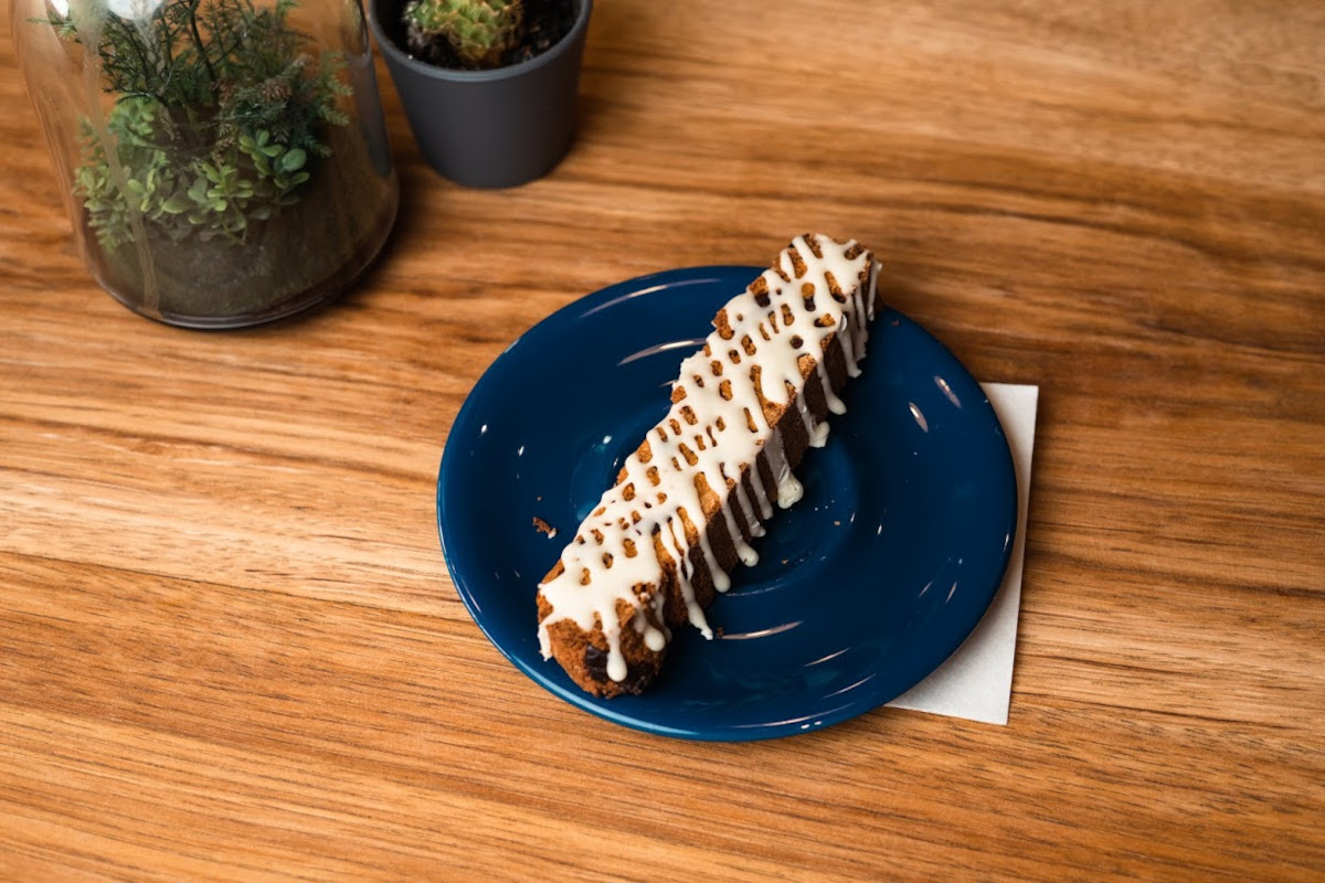 Anise and White Chocolate Biscotti